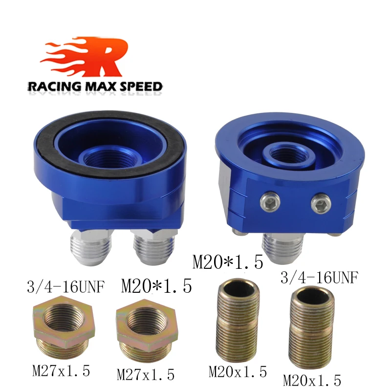 Алюминиевый фильтр для масла AN10 сменный переходник бутербродов 3/4 16 M20x1.5 масляный