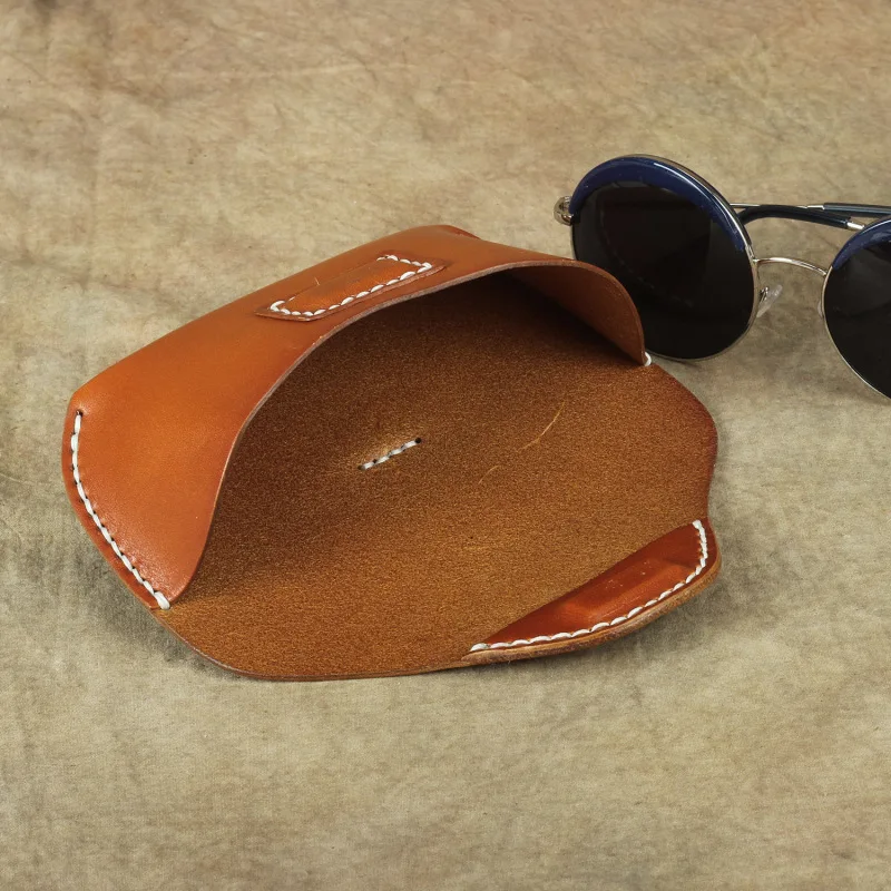 LD Натуральная Воловья кожа солнцезащитные очки чехол коробка сумка подарок для