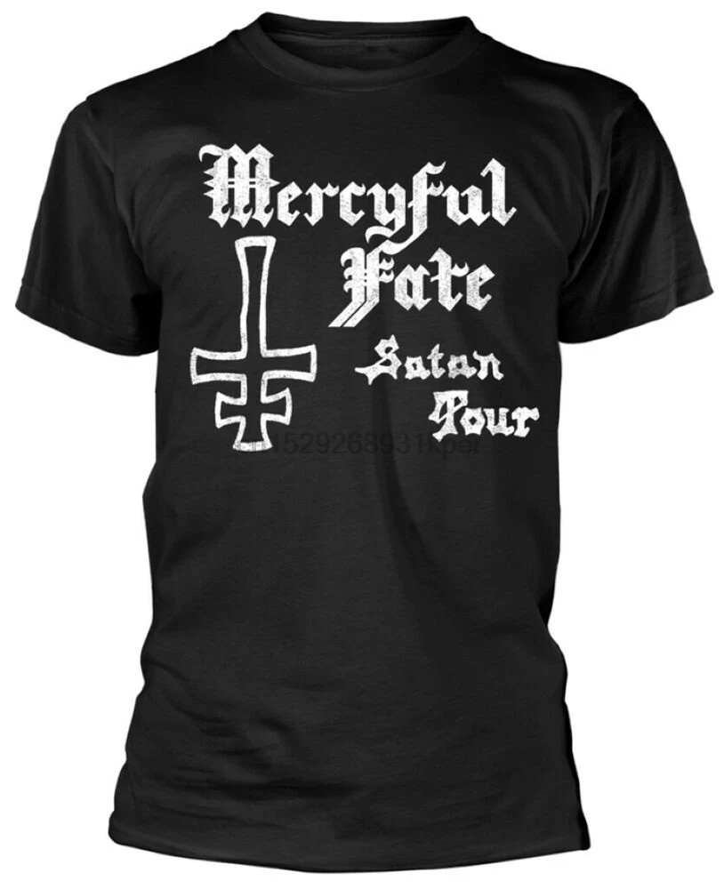 Футболка Mercyful Fate сатана Тур 1982 (черная) Новинка официальная!|Мужские футболки| |