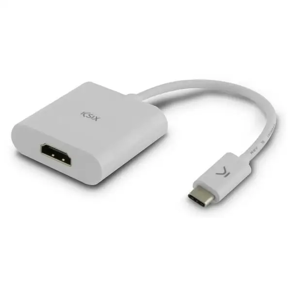 Адаптер USB C к HDMI белый|Адаптеры AC/DC| |