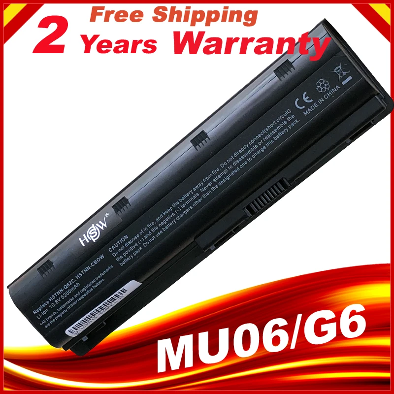 Новый аккумулятор HSW Cell для HP Pavilion G4 G6 G7 G32 G42 G56 G62 G72 CQ42 CQ43 CQ56 CQ62 CQ72 DM4 DM4T MU06 593553 001 HSTNN U