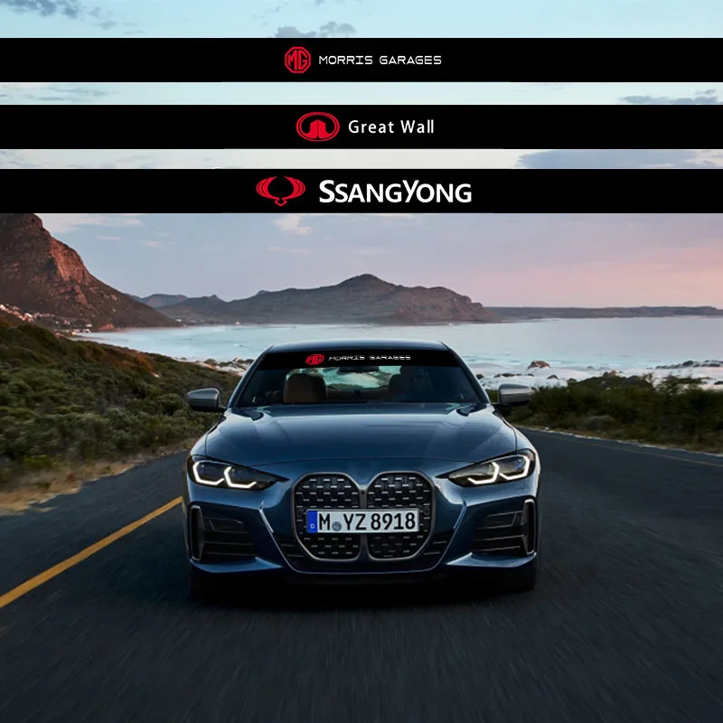 

1pcs Car Vinyl Sunshade Windshield Car Stlying Sticker for Volkswagen Polo Tiguan Passat B5 B6 B7 Golf 4 5 6 MK6 Jetta Lavida Et