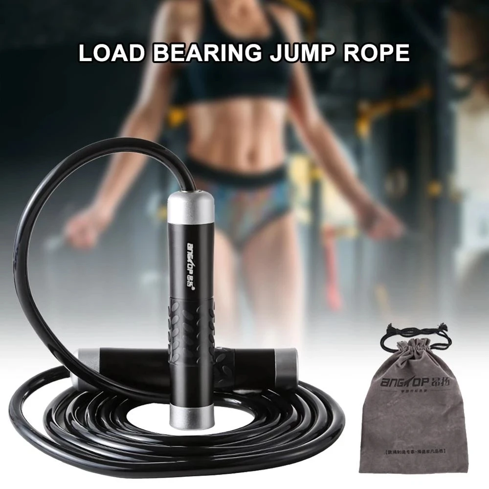 

9.8ft Adjustable Bearing Weighted Skipping Jump Rope For Crossfit Training Boxing Workouts Jumping Sports Exercise Equipment