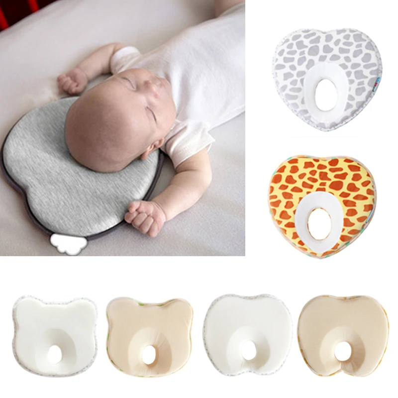 Cojín con forma de almohada para bebé, ropa de cama para recién nacido