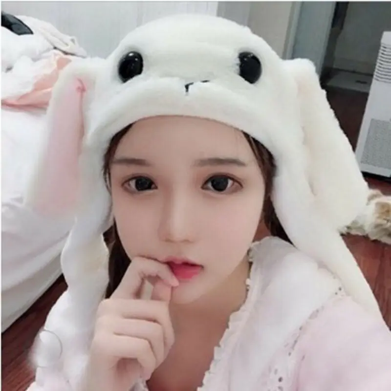 Милая новая шапка с заячьими ушами милая плюшевая шапочка в виде собаки панды и
