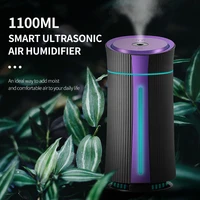 household air humidifier humidificador diffuser bottle air purifying mist maker adjustable fog quantity 1100ml large capacity