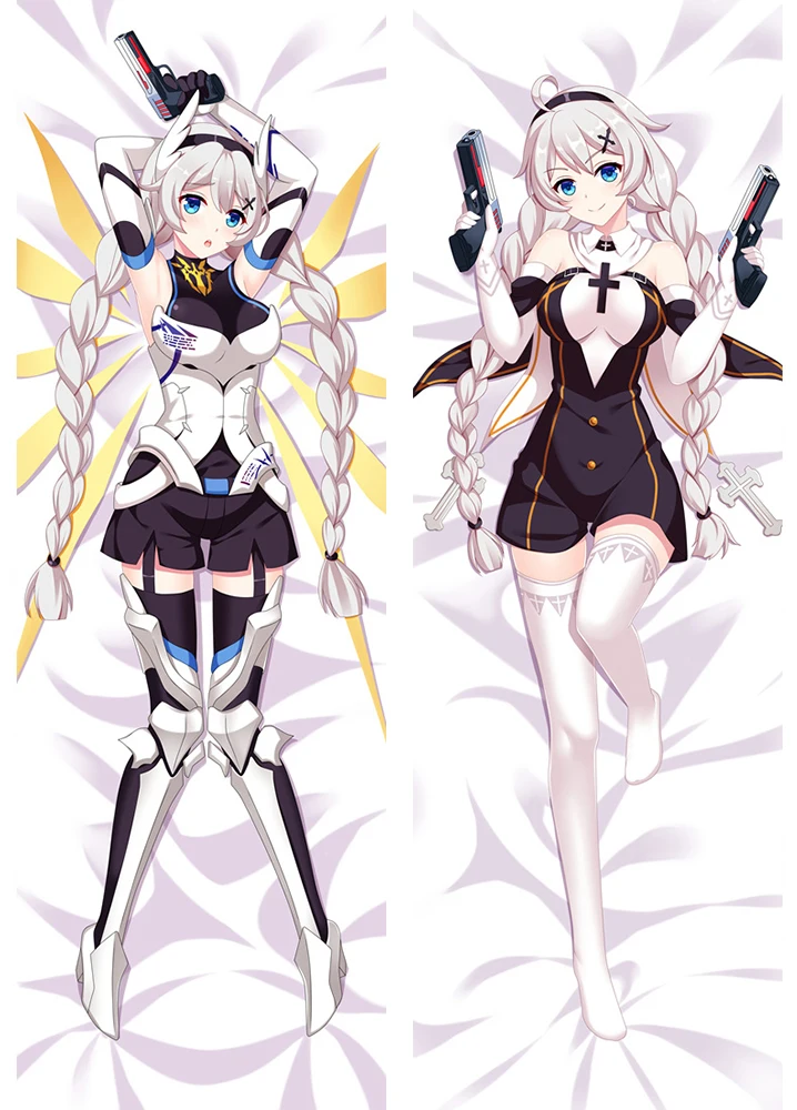 Наволочка для подушки Game Honkai Impact 3 Kiana Kaslana с принтом чехол для спальни обнимающая наволочка 50x150 см