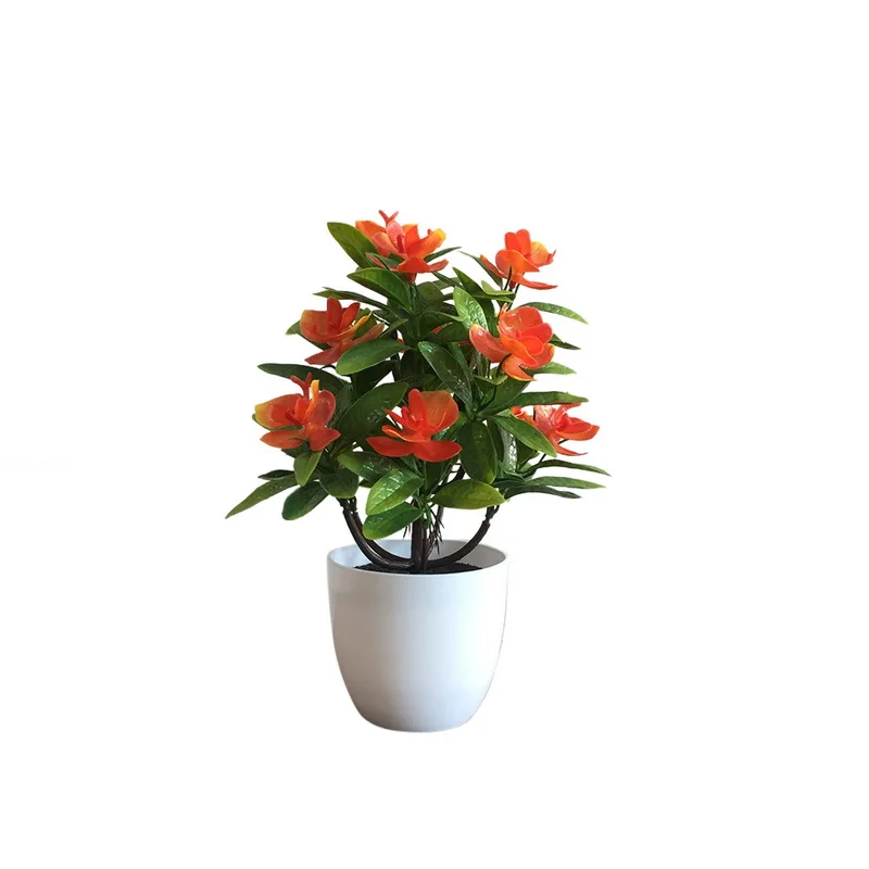 Искусственные цветы Phalaenopsis бонсай горшки для растений мебель предметы цветов