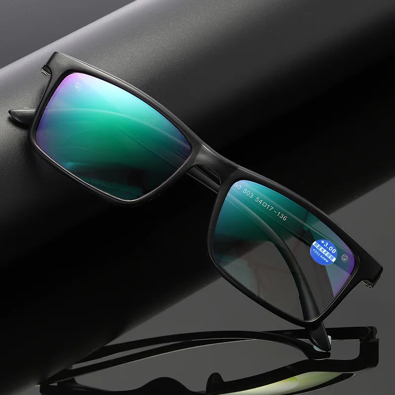 Zerosun бифокальные очки для чтения мужчин дальнозоркость диоптрия блокировка