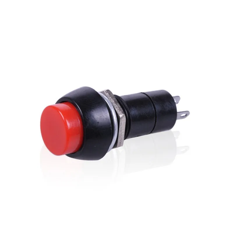 

Hole 12MM circular self-locking self-reset jog switch button switch