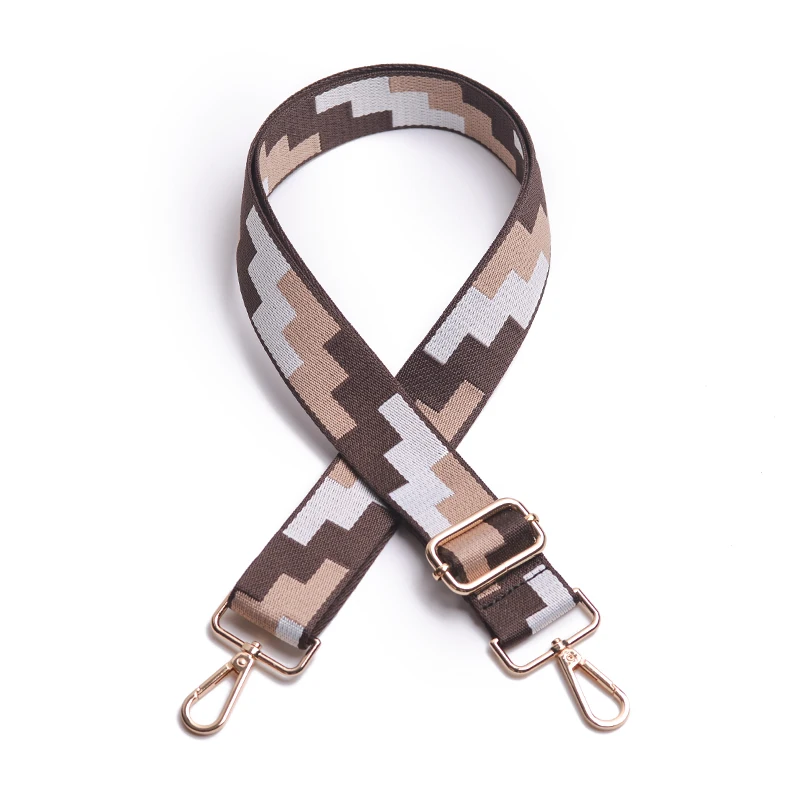 Ellovado Panelled Bag Gift Women Shoulder Bag  Bags Belt Adjustable Wide Strap Bag Part Accessories Female Crossbody Bag Strap