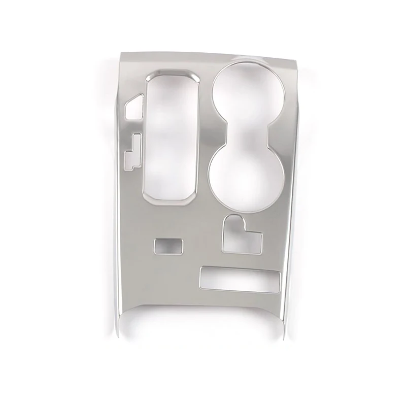 

1PCS for Toyota Highlander 2020 2021 2022 Stainless Silver Car gear shift knob frame panel Decoration Cover Trim LHD Styling