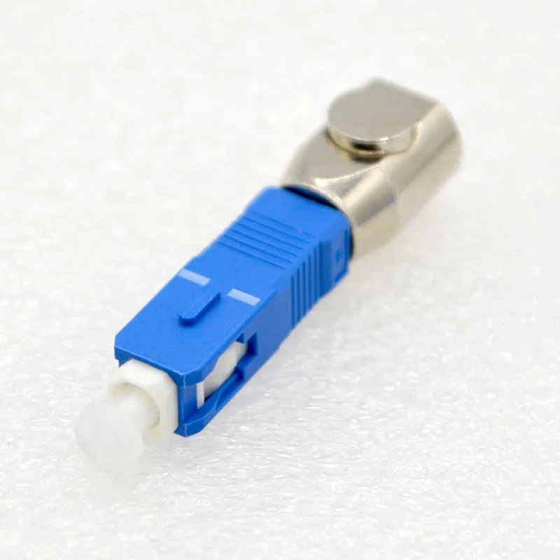 1 шт. новый оптический разъем SC круговой голой волоконный фланец временный