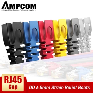 Колпачки для сетевого кабеля Ethernet AMPCOM, 50100 шт., для CAT8, CAT7, CAT6A, CAT6, CAT5E, CAT5