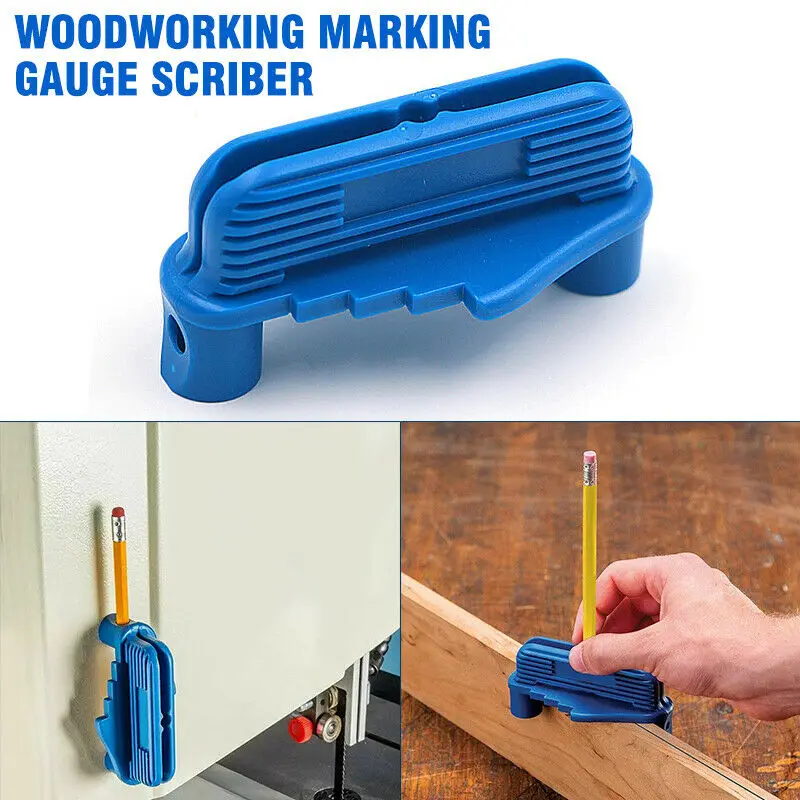 

Multi-function Center Scriber ABS plastic 100*50mm Blue Cutting Supply