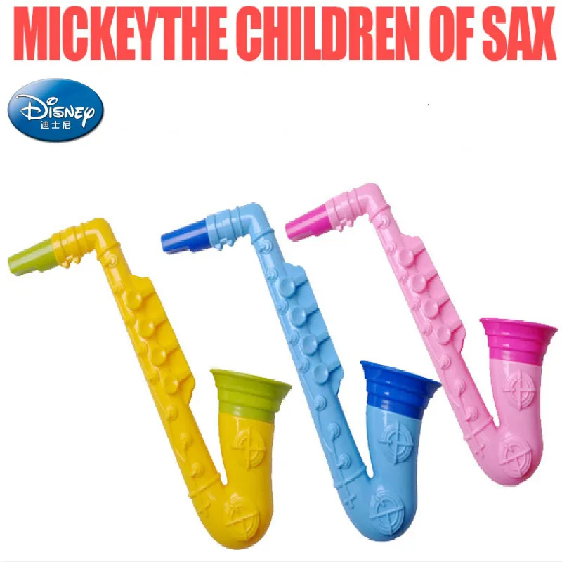 

Original Disney simulation musical instrument saxophone playing toys children's music enlightenment toys music toys for kids