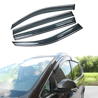 for volkswagen vw sharan 7n 2010 2020 car window sun rain shade visors shield shelter protector cover trim frame sticker