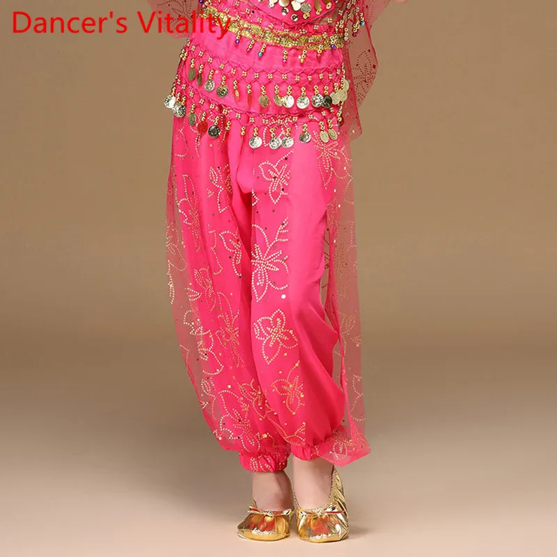 Штаны для индийских танцев одежда танца живота девочек штаны восточных