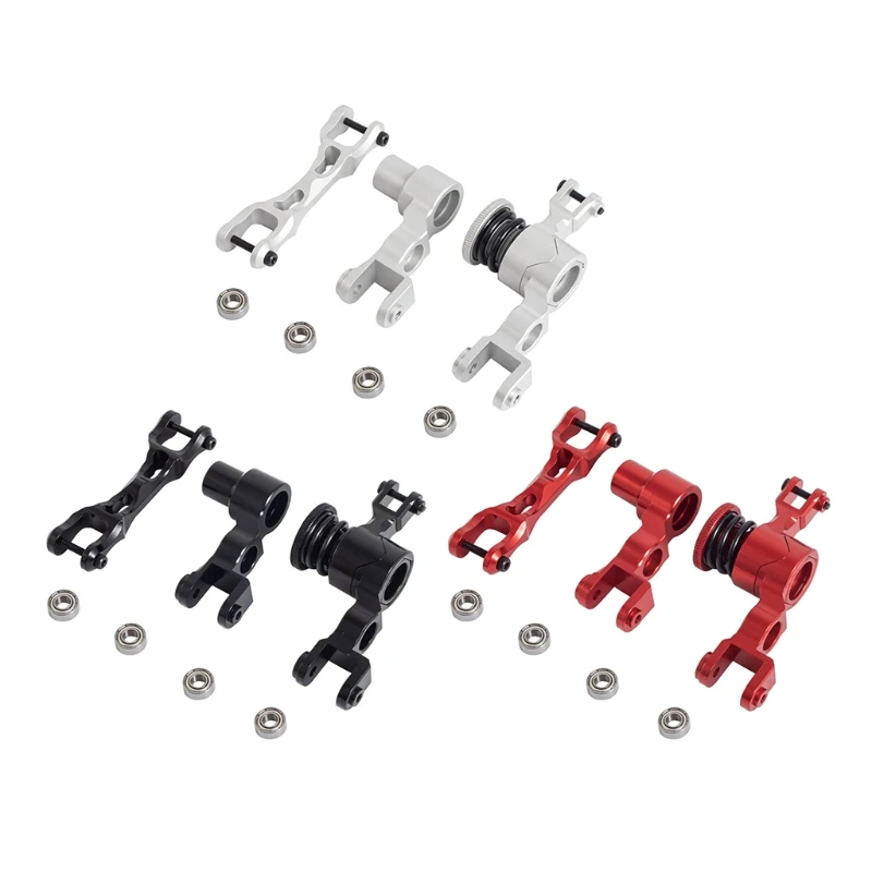 

Y3NF Portable Steering Set Stainless Steel Screws Aluminum Alloy Steering Portable Kit Compatible w/ Tra-xxas X-Max x