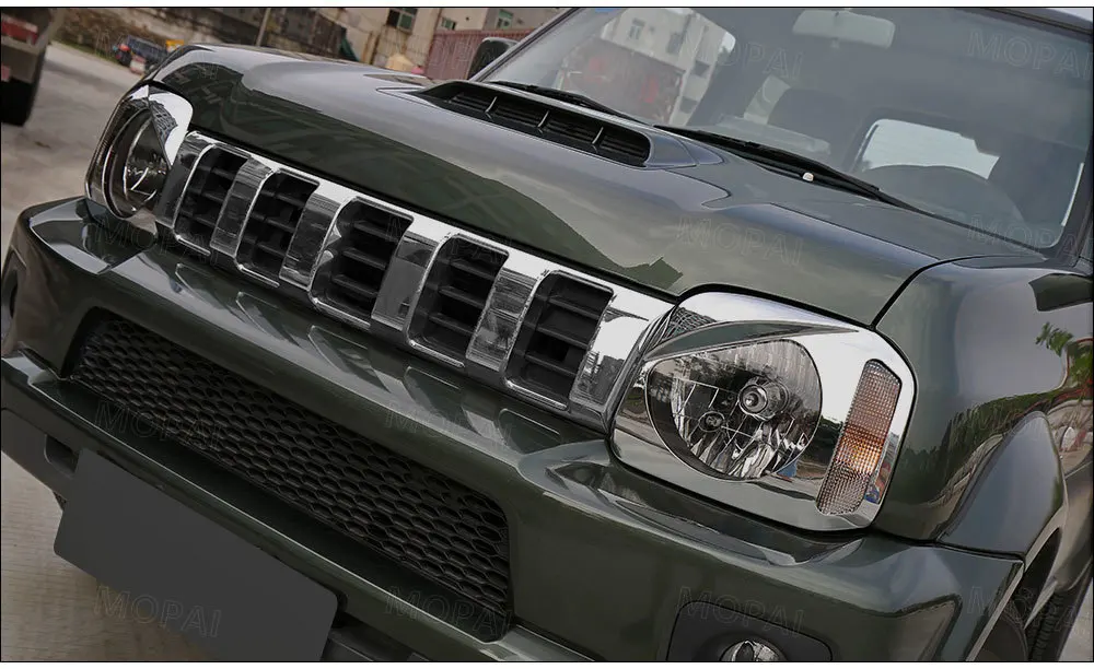 MOPAI колпак лампы для Suzuki Jimny 2007 Up Автомобильный передний головной светильник, поворотный светильник, задний противотуманный фонарь, декоративный комплект, автомобильные аксессуары