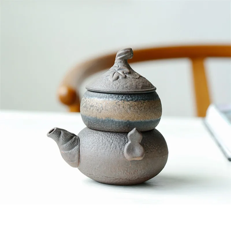 Креативная грубая керамика чайный горшок для тыквы портативная чашка