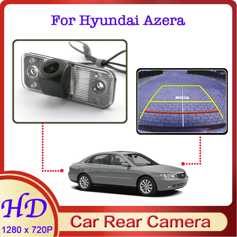 

Автомобильная камера заднего вида «рыбий глаз» для Hyundai Azera 2009 ~ 2012 ночное видение HD Водонепроницаемая специализированная камера заднего ви...