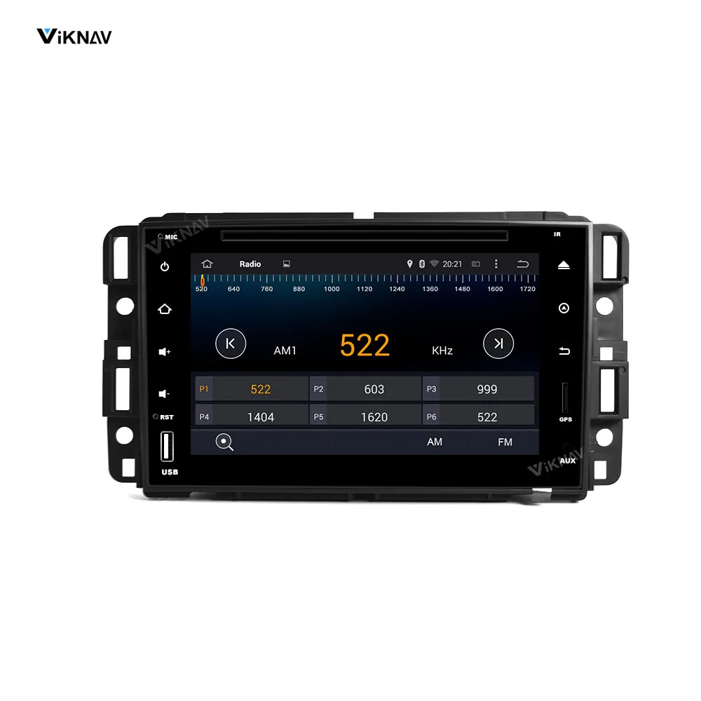 

2DIN Android автомобильный Радио dvd-плеер для GMC Chevrolet Chevy Yukon Tahoe Suburban Sierra Acadia 2002-2007 автомобильный стерео Авто GPS