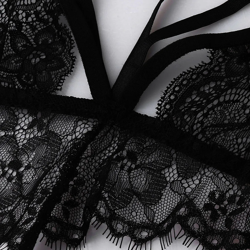 Женский жилет кружевной бюстгальтер без косточек сексуальное нижнее белье