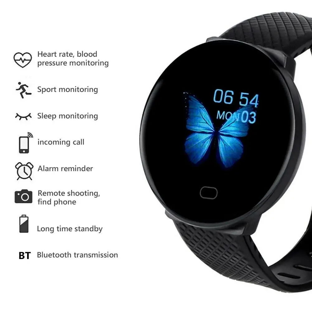 

Женские/женские/мужские умные часы с Bluetooth, водонепроницаемые фитнес-часы с сердцем, Fitpro App