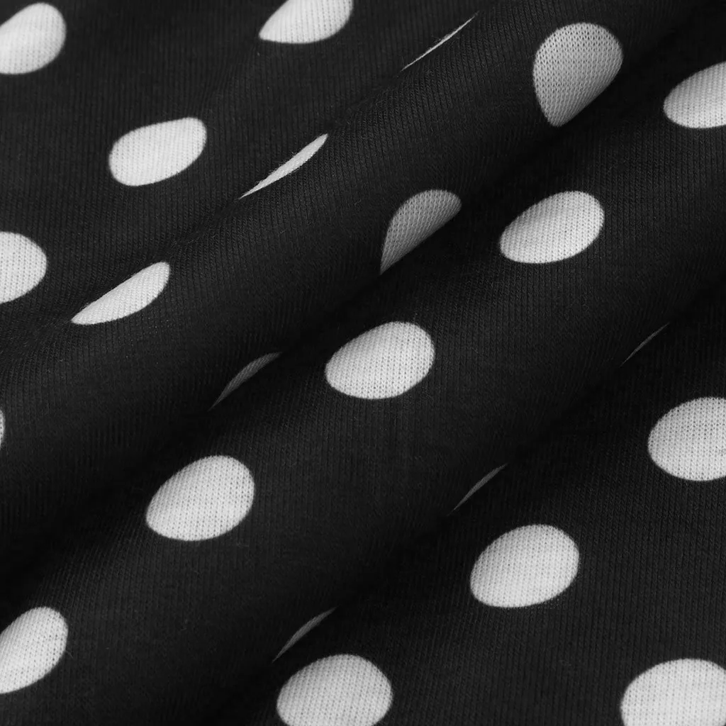 

2019 Fashion Women's Maternity Leggings Seamless Dot Pants Stretch Pregnancy Trousers