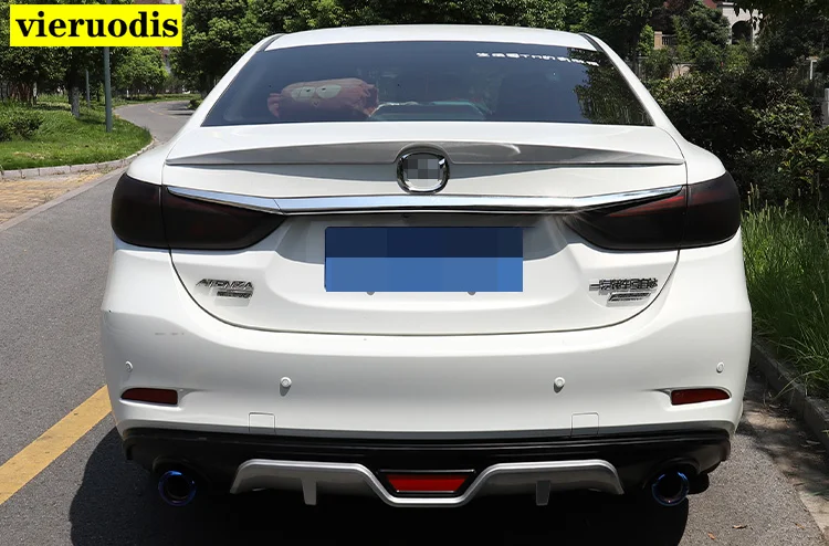 Давление высокое качество 3 спойлер для 2014 до 2017 праймер или черный белый цвет mazda