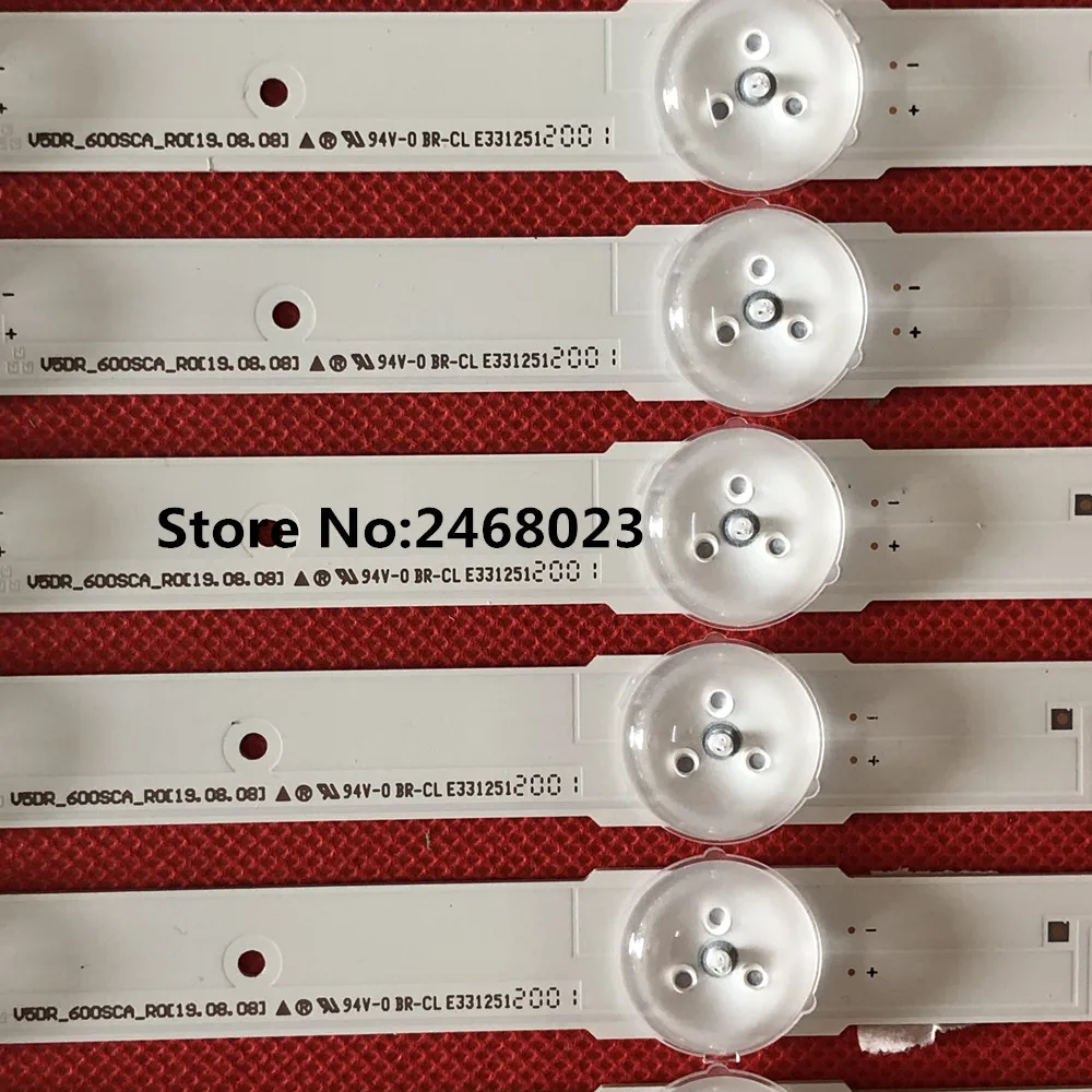 Светодиодная лента для подсветки 16 ламп Sam sung 60 дюймов TV V5DR_600SCA_R0 600SCB UN60JS700D UN60JS8000