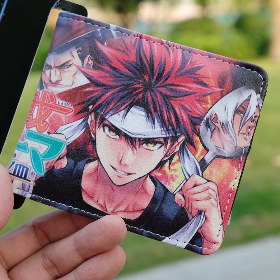 Аниме еда войны! Shokugeki no Soma Yukihira soma монета из искусственной кожи кошелек сумка