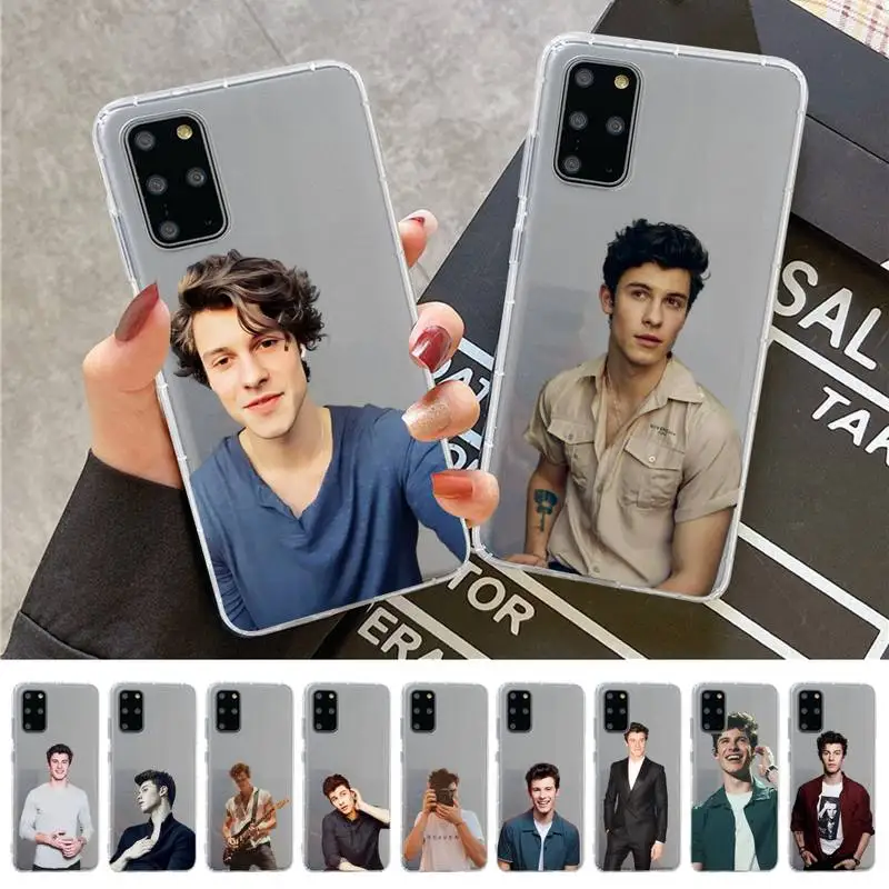 

Pop singer Shawn Mendes Phone Case For Samsung A 10 20 30 50s 70 51 52 71 4g 12 31 21 31 S 20 21 plus Ultra