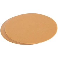 200 pcs 9 inches unbleached paper baking sheets round perfect for baking grilling air fryer steaming bread cup cake cookie and