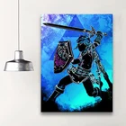 Дыхание дикой природы плакат легенда о Зельде холст художественное украшение на стену принты для гостиной ребенка детской комнаты домашний декор для спальни картина подарок