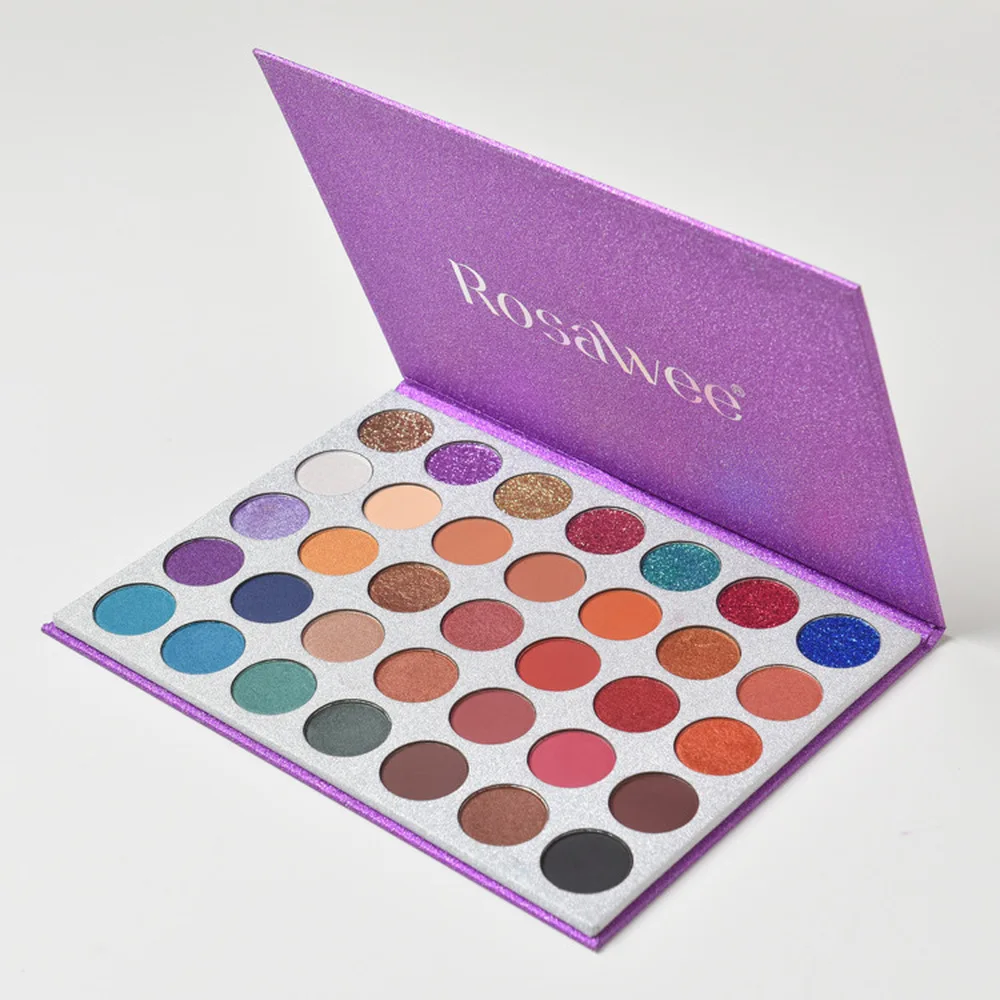Матовая Бриллиантовая палитра легкие в окрашивании тени для век косметика