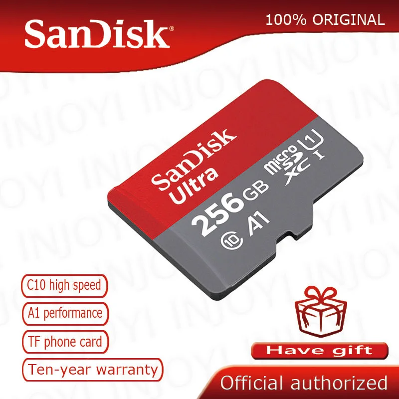Карта памяти SanDisk карта micro SD 64 ГБ 32 16 TF МБ/с./с поддержка официальной проверки|sandisk