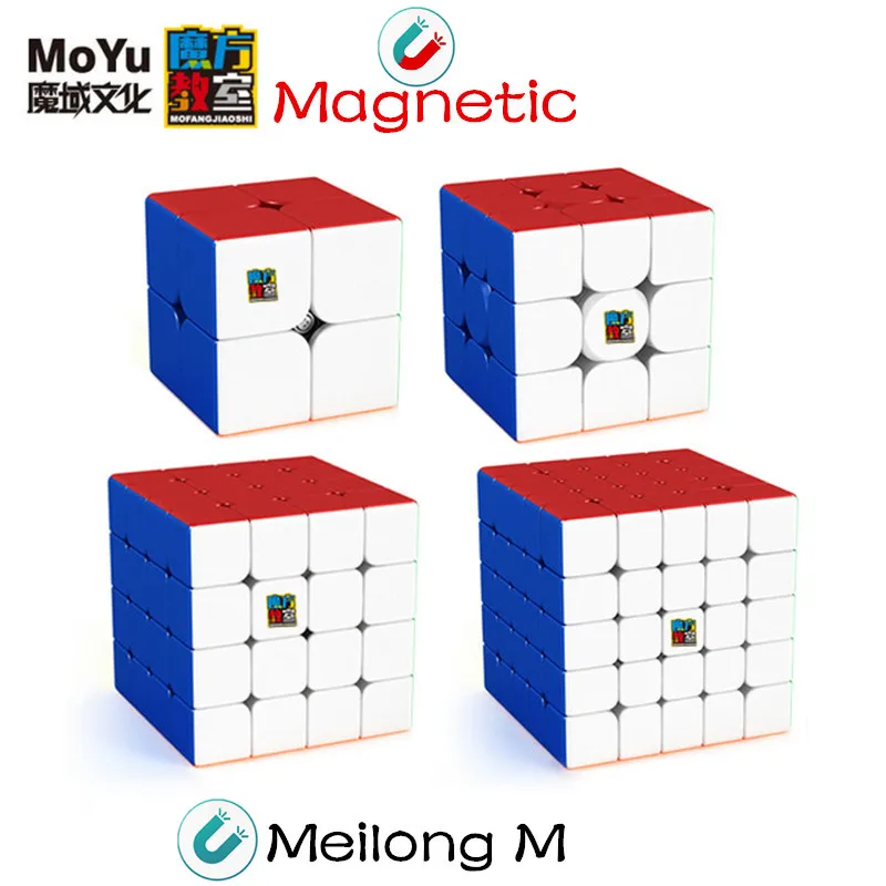 

Moyu Meilong M Magnetic 3x3x3 Magic Cube Cubing Classroom 2x2x2 Magnets Puzzle Cubes 4x4x4 Speed Cube Stickerless 5x5x5 Cubes