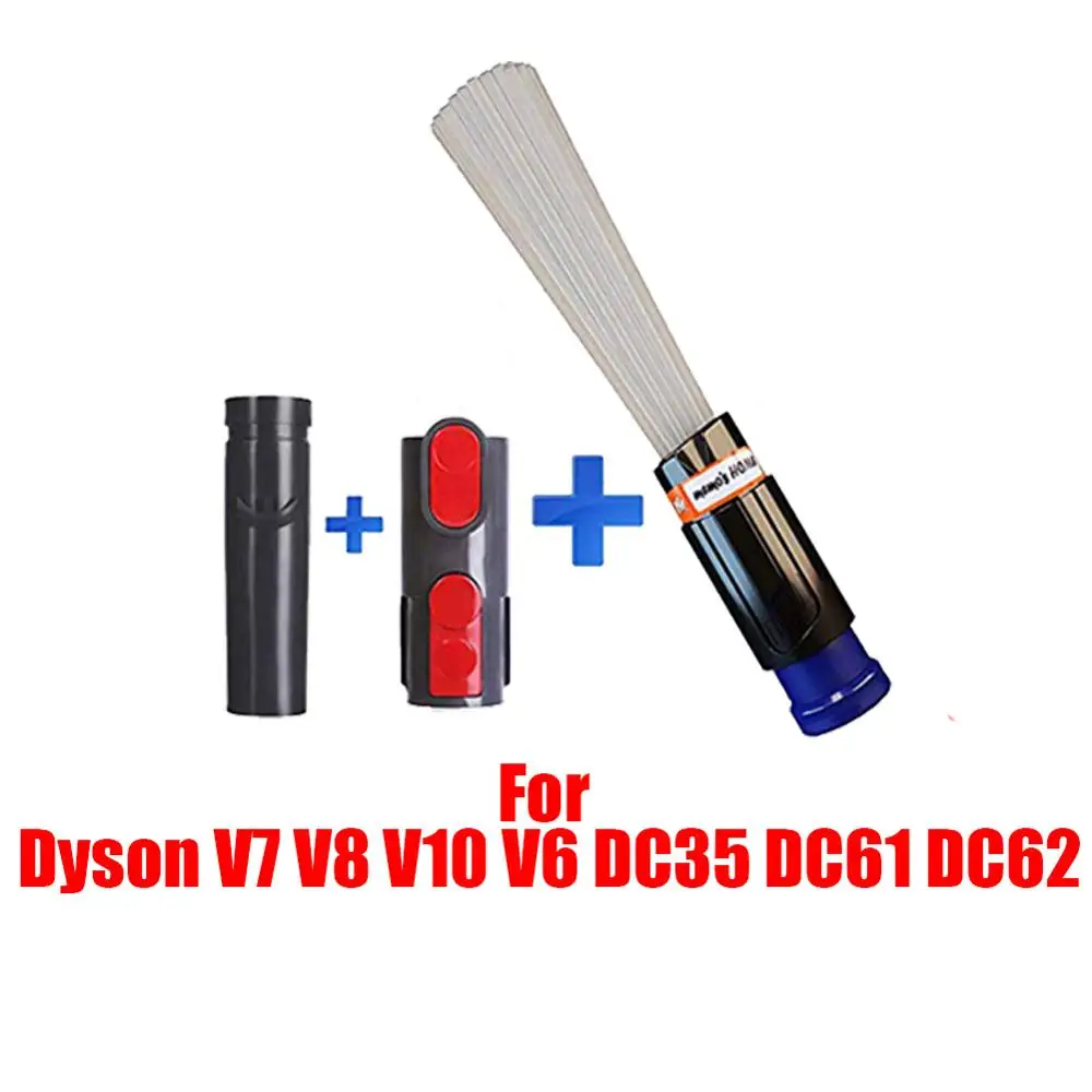 Набор адаптеров для щеток пылесоса Dyson V7 V8 V10 V11 V6 DC35 DC61 DC62 запасные части