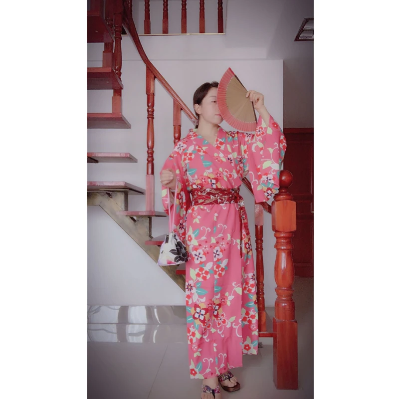 Халат кимоно Женский в японском стиле Свадебный халат для невесты и подружки