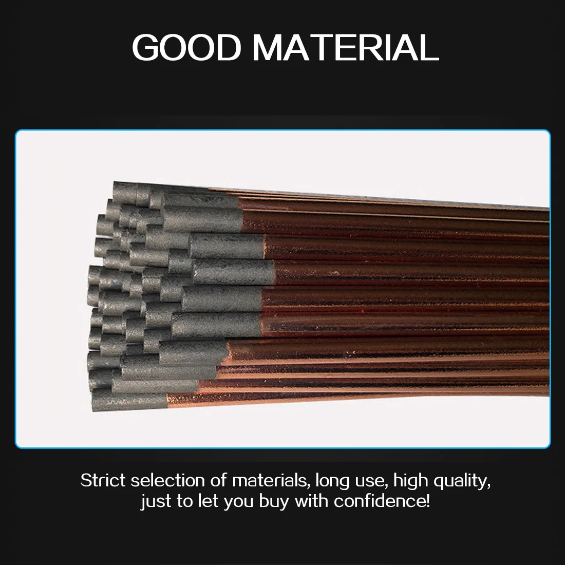 

5Pcs/set Round Arc Carbon Welding Rods 4-10mm Graphite Rods DC Gas Gouge Gun Welding Supplies