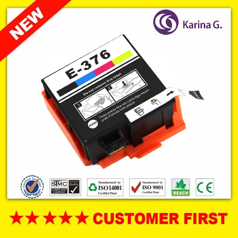 Совместим с чернильным картриджем T3760 T376 подходит для Epson PictureMate PM 525