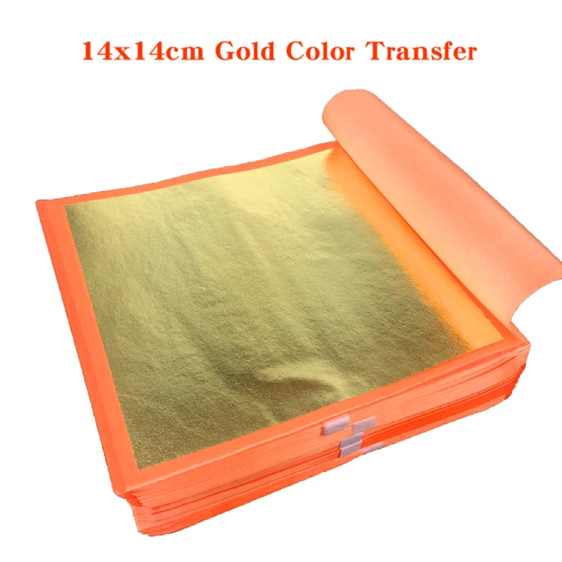 Цветная имитация золотой фольги 2 5 # 25 шт. в буклете ''x 5'' переводная