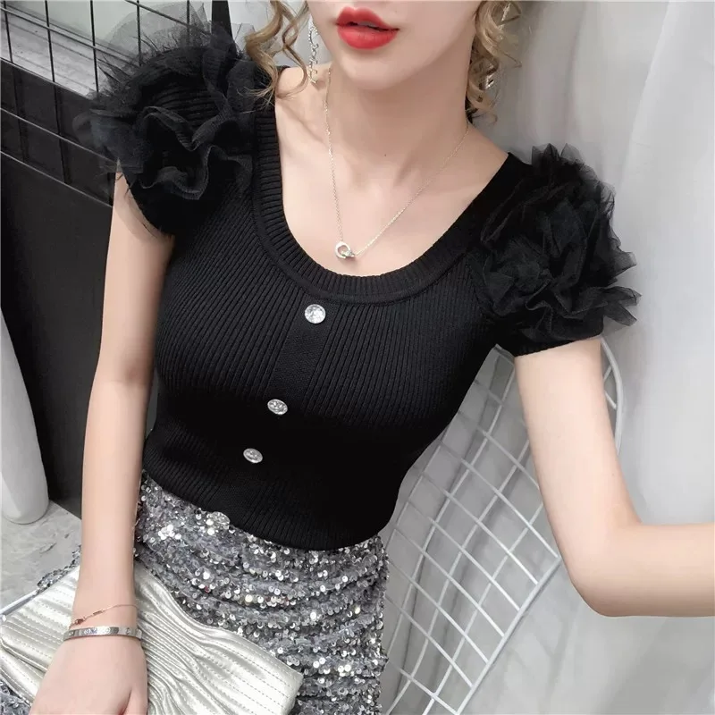 

2020 Summer Fashion T Shirt Women Woman black Tshirt