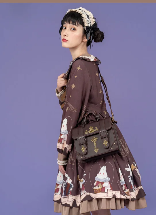 Сумка jk для униформы Портативная сумка-мессенджер в стиле ретро милая сумка