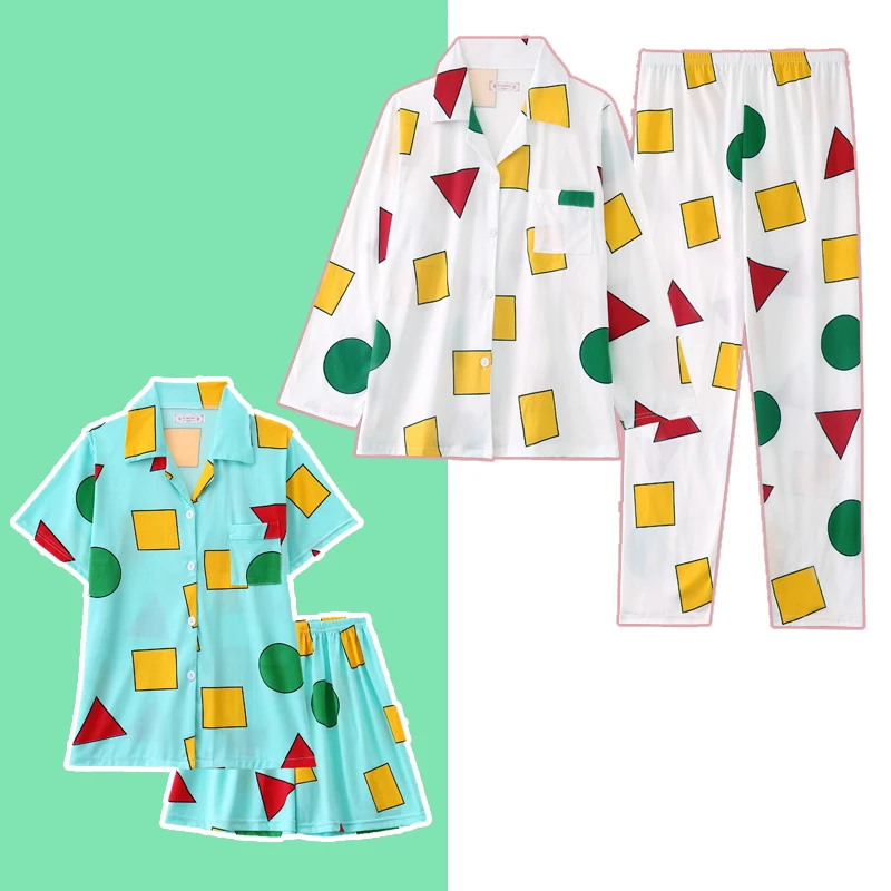 

Summer Pijamas Japanese Pyjamas Sleepwear Cotton Pajamas Women Pijamas Short Sleeve Homewear Anime Nightgown Party