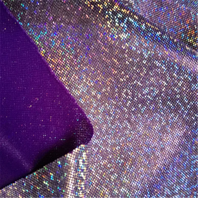 Фон для фотосъемки из ткани бронзовая Лазерная симфония блестящая маленькая