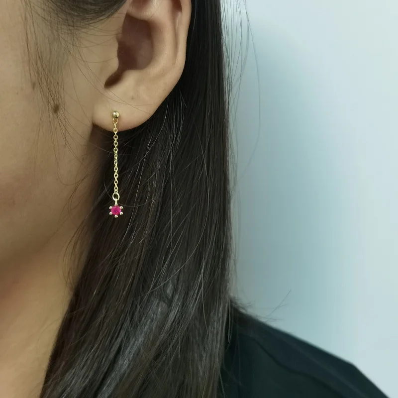 

Luxury Hanging Earrings For Women Pendant Fashion Designer Jewelry 2022 Plated Gold S925 Silver Needle Zircon Drop Earrings