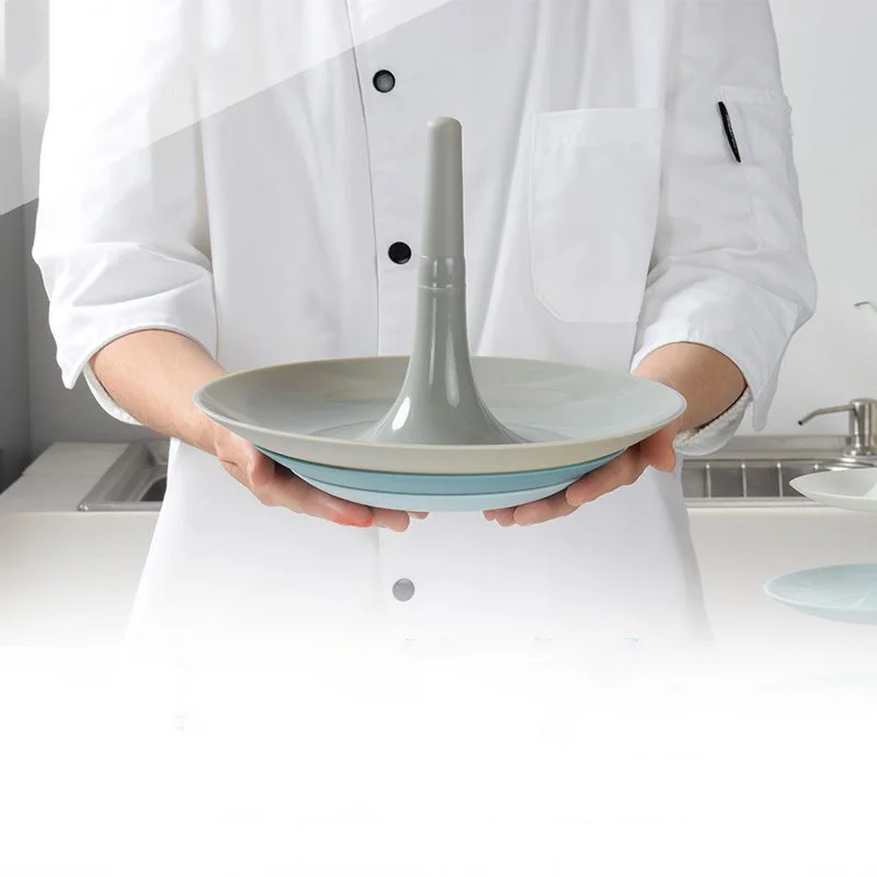 Европейский стиль креативная 3 слойная Фруктовая тарелка PP смола закуски десерт